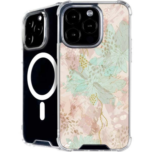 Floral Shadows iPhone 16 Pro MagSafe Case